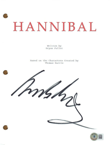 Mads Mikkelsen Signed Autograph Hannibal Pilot Episode Script Screenplay BAS COA