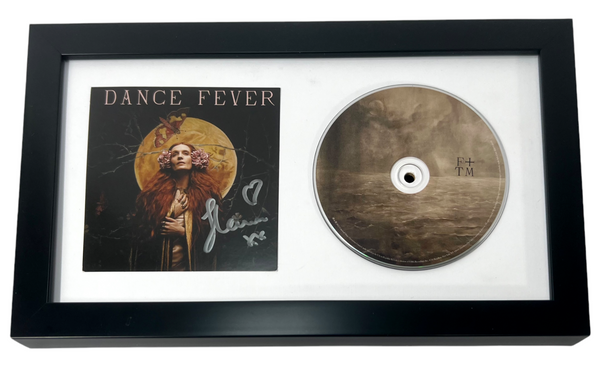 FLORENCE AND THE MACHINE Signed Autograph DANCE FEVER Framed CD Welch BAS COA