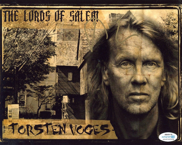 Torsten Voges Signed 8x10 Photo THE LORDS OF SALEM Actor Autograph Horror ACOA