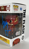 Ezra Miller Signed Funko Pop The Flash 1333 Autograph Justice League Beckett COA