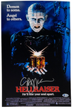 Clive Barker Signed HELLRAISER 11x17 Movie Poster Photo Autograph Beckett COA