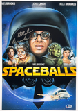 Mel Brooks Signed SPACEBALLS 11x17 Movie Poster Photo Autograph Beckett COA