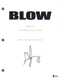 George Jung BLOW (2001) Signed Autographed Movie Script Full Screenplay BAS COA