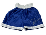 Julio Cesar Chavez & Oscar De La Hoya Signed Boxing Trunks Autograph Beckett COA