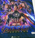 Joe & Anthony Russo Signed Autograph Avengers Endgame 12x18 Movie Poster BAS COA