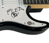 Flea Signed Red Hot Chili Peppers Autograph Electric Guitar RHCP Beckett COA