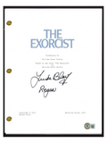 Linda Blair Signed Autograph THE EXORCIST Movie Script Screenplay REGAN BAS COA