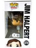 John Krasinski Signed The Office Jim Halpert Funko Pop 870 Autograph Beckett COA