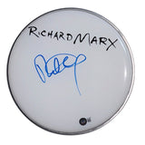 Richard Marx Signed Autograph 10" Drumhead Right Here Waiting Singer Beckett COA