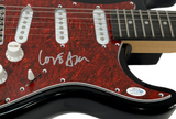 Aimee Mann 'Til Tuesday Signed Autograph Electric Guitar The Big Lebowski ACOA