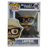 Brad Pitt Signed Autograph Ladybug Funko Pop #1292 Bullet Train Beckett COA