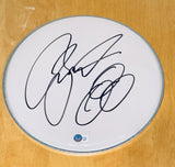 Jason Bonham Signed Autograph 12" Drumhead Led Zeppelin John's Son Beckett COA