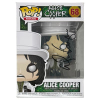 Alice Cooper Signed Autograph Funko Pop Rocks Figure #68 Beckett COA
