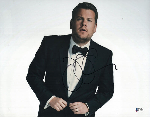 James Corden Signed 11x14 Photo The Late Late Show Autograph Beckett COA