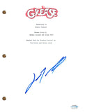 John Travolta Signed Autograph Grease Movie Script Full Screenplay ACOA COA