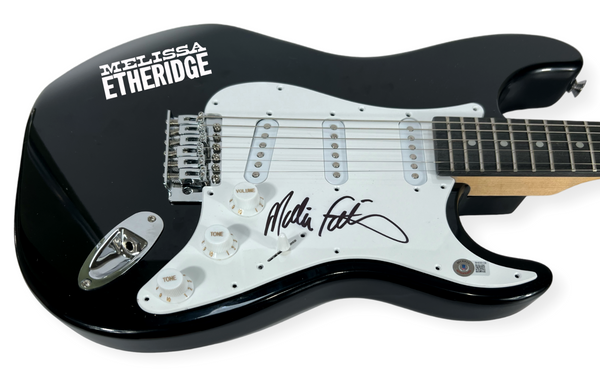 Melissa Etheridge Signed Autograph Electric Guitar Beckett BAS COA