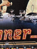 Mickey Rourke Paul Reiser Signed Diner 12x18 Movie Poster Autograph Beckett COA