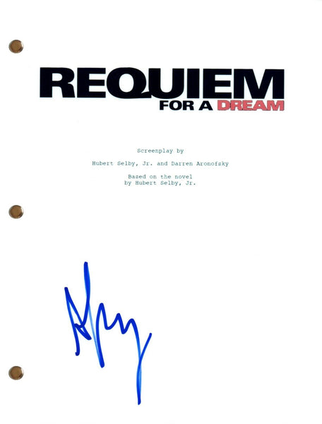 Darren Aronofsky Signed Autograph REQUIEM FOR A DREAM Script Full Screenplay COA