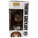 Alfie Allen Signed Theon Greyjoy Game of Thrones Funko Pop #81 Autograph Beckett