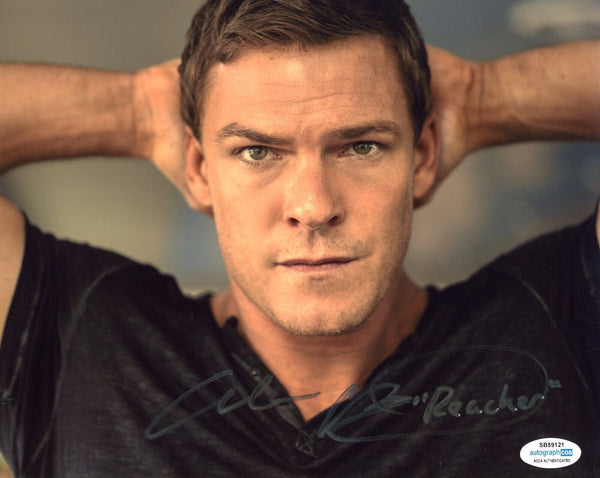 Alan Ritchson Signed REACHER 8x10 Photo Autograph Jack Reacher Titans ACOA COA