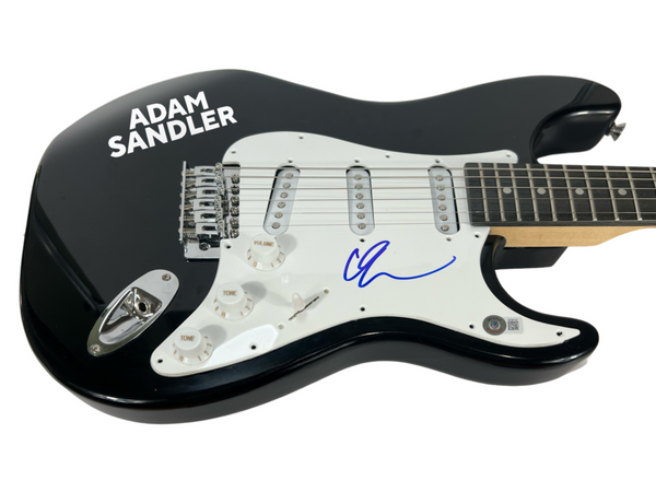 Adam Sandler Signed Autograph Electric Guitar The Wedding Singer Beckett COA