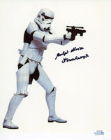 RALPH MORSE Signed STAR WARS Autograph 8x10 Photo Stormtrooper ACOA COA