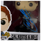 Cameron Monaghan Signed CAL KESTIS & BD-11 Funko Pop #337 Star Wars Beckett COA