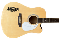 Jimmy Buffett Signed Full Size Acoustic Guitar Autograph Beckett COA
