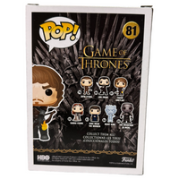 Alfie Allen Signed Theon Greyjoy Game of Thrones Funko Pop #81 Autograph Beckett