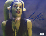 FEMI TAYLOR Signed STAR WARS Autograph 8x10 Photo Return of The Jedi Oola ACOA