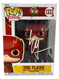 Ezra Miller Signed Funko Pop The Flash 1333 Autograph Justice League Beckett COA