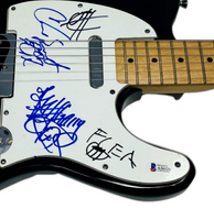 RED HOT CHILI PEPPERS Band Signed Electric Guitar Anthony Kiedis +3 Beckett COA