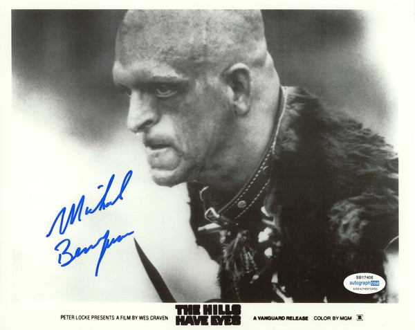 Michael Berryman Signed Autograph 8x10 Photo THE HILLS HAVE EYES Horror ACOA COA