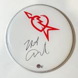 Mike Campbell Signed 10" Drumhead Tom Petty And The Heartbreakers Autograph BAS