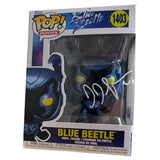 Angel Manuel Soto Signed Blue Beetle Funko Pop #1403 DC Autograph Beckett COA
