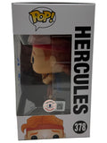 Tate Donovan Signed Disney Hercules #378 Funko Pop Autograph Beckett COA