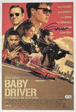 Edgar Wright Signed Autograph Baby Driver 12x18 Movie Poster Photo Beckett COA