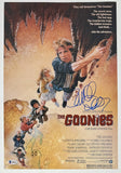Richard Donner Signed Autograph The Goonies 12x18 Movie Poster Photo Beckett COA