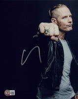 Corey Taylor Signed Autograph 8x10 Photo Slipknot Stone Sour CMFT Beckett COA