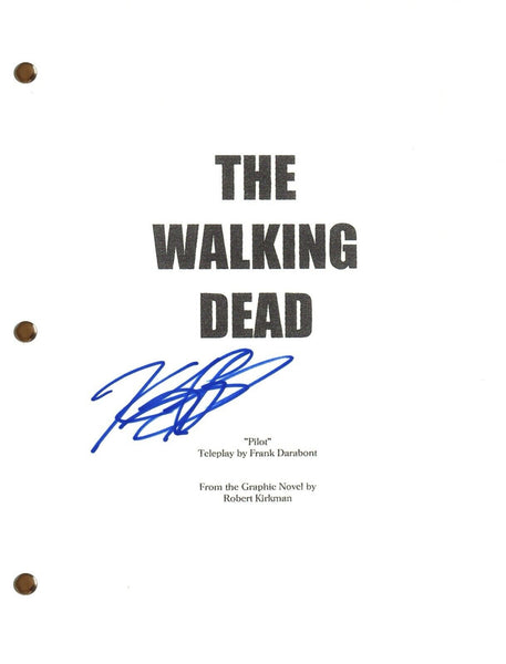 Khary Payton The Walking Dead Signed Autograph Pilot Episode Script Ezekiel COA