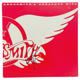 Steven Tyler Signed Autograph AEROSMITH Greatest Hits Vinyl Record Album BAS COA