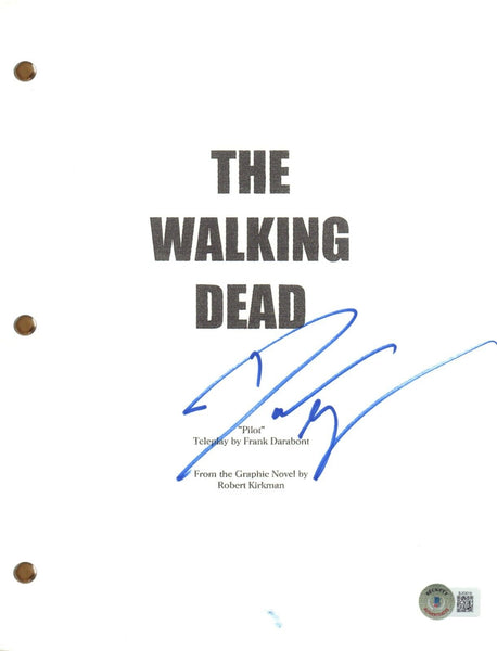 Danai Gurira Signed The Walking Dead Pilot Script Autograph Michonne Beckett COA