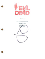 Jane Levy Signed Evil Dead (2013) Autograph Movie Script Screenplay Horror COA