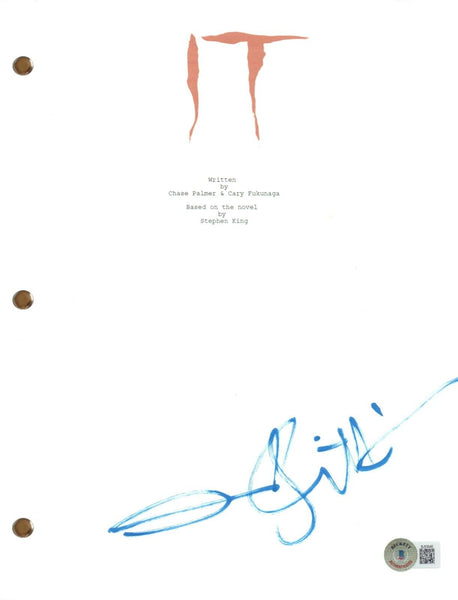 Andres Andy Muschietti Signed Autographed IT (2017) Movie Script Beckett COA