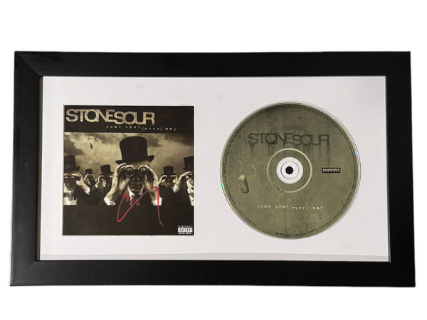 COREY TAYLOR Signed Autograph STONE SOUR Come What(ever) May CD Framed BAS COA