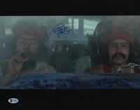 Cheech Marin & Tommy Chong Signed 11x14 Photo Up In Smoke Autograph Beckett COA