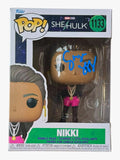 Ginger Gonzaga Signed She Hulk Funko Pop Nikki 1133 Marvel Autograph Beckett COA