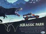 Jeff Goldblum Signed JURASSIC PARK 11x17 Movie Poster Photo Autograph BAS COA