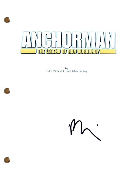 Fred Armisen Signed Autograph Anchorman Legend of Ron Burgundy Movie Script COA