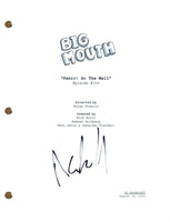 Nick Kroll BIG MOUTH Signed Autograph Episode Script "Panic! At The Mall" COA